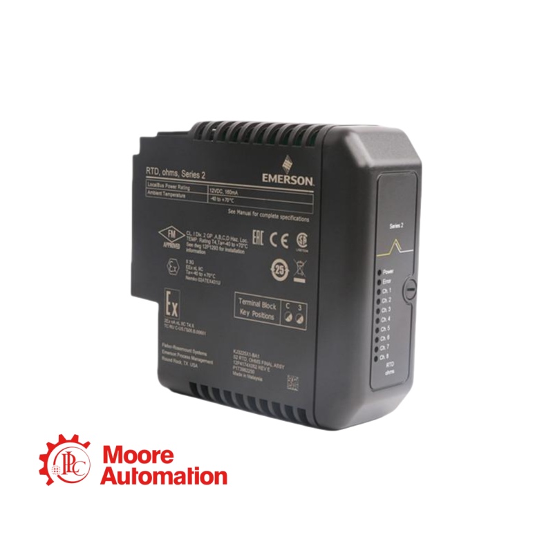 EMERSON VE4003S6B1&nbsp;KJ3225X1-BA1&nbsp;12P4174X042 Fieldbus I/O Module