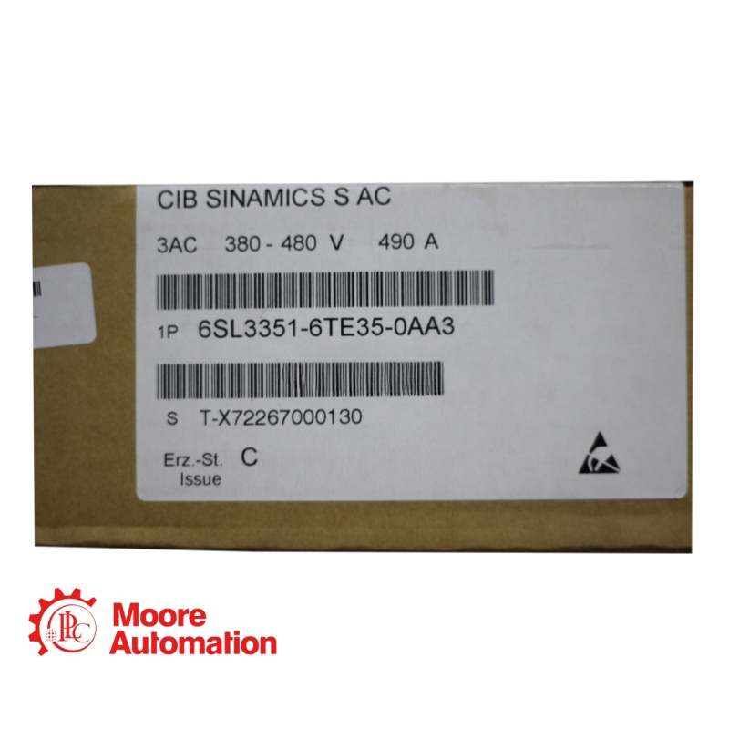 SIEMENS 6SL3355-6TE35-0AA3 Converter Module