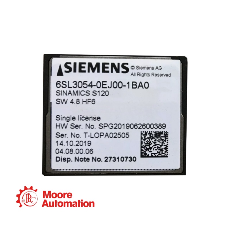 SIEMENS 6SL3054-0EJ00-1BA0 Drive Component