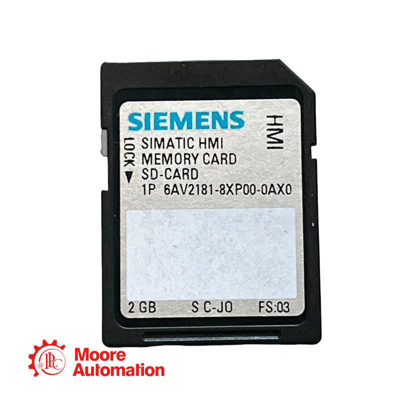 Siemens 6AV2181-8XP00-0AX0 SD memory card