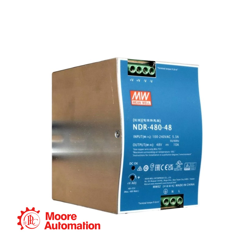 Mean Well NDR-480-48 Rail type power supply