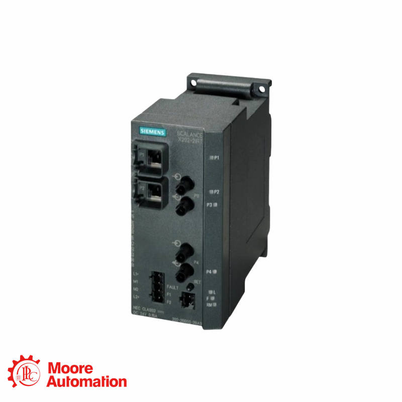 SIEMENS SIMATIC NET SCALANCE X202-IRT 6GK5202-2BB00-2BA3 IND. ETHERNET SWITCH