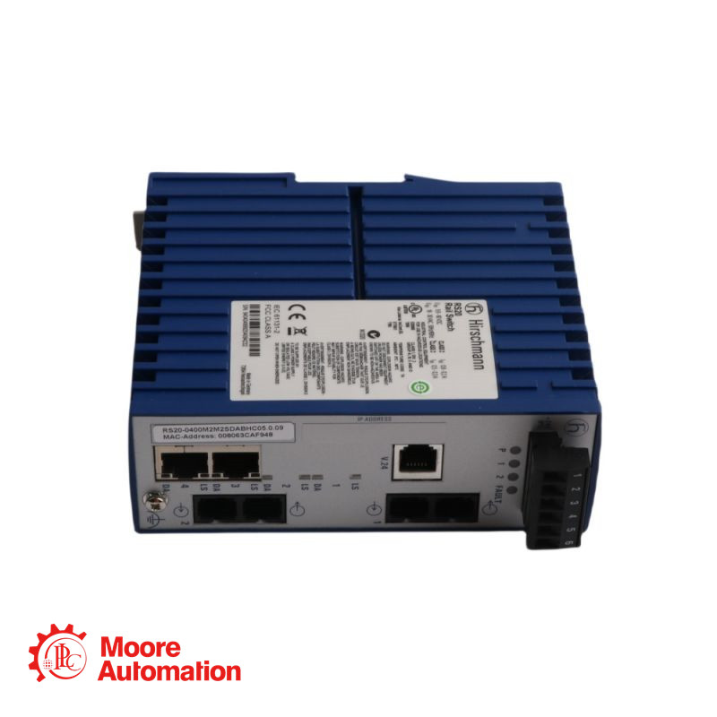 HIRSCHMANN RS20 RS20-0800T RAIL SWITCH
