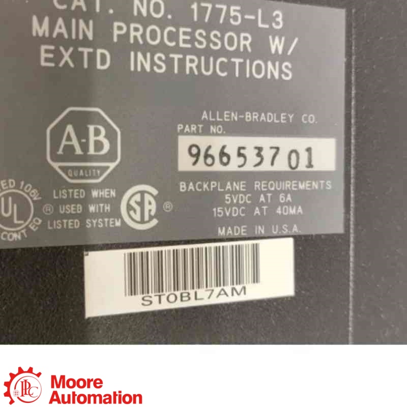 PLC 1775-L3 PLC-3 Level 3 Main Processor Module