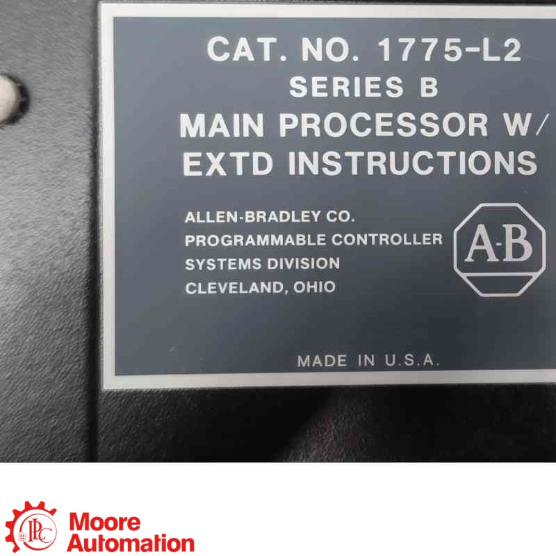 PLC 1775-L2 PLC-3 Level 2 Main Processor Module