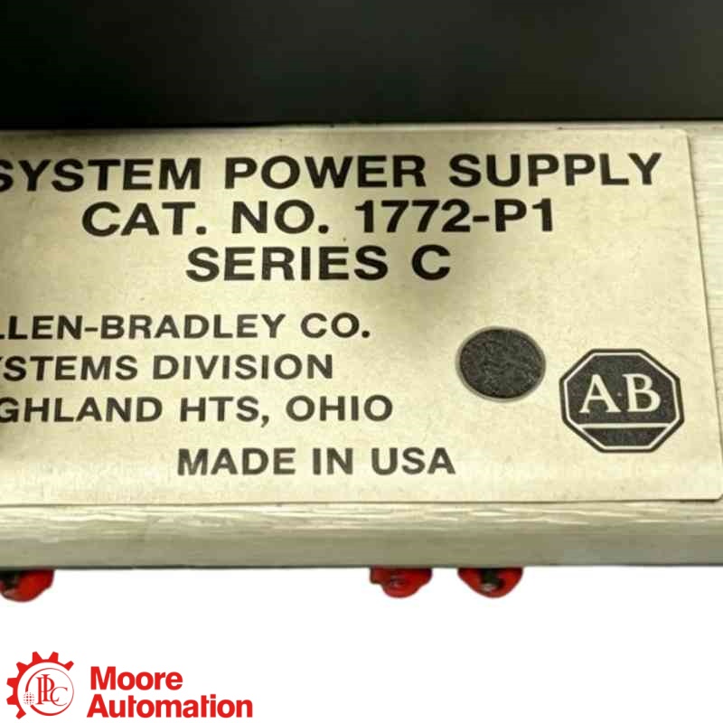 PLC 1772-P1 PLC-2 System Power Supply Module