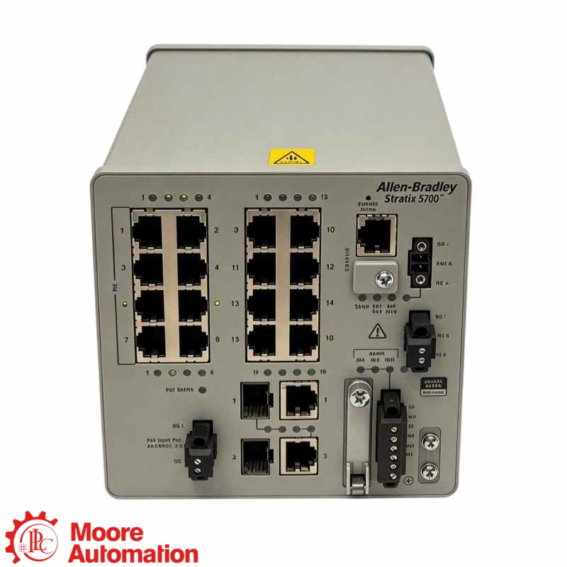 PLC 1783-BMS12T4E2CGNK Stratix 5700 18-Port Managed Switch