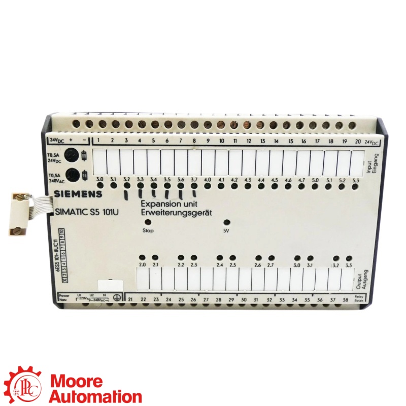 Siemens 6ES5101-8UC11 SIMATIC S5-101U Expansion Unit