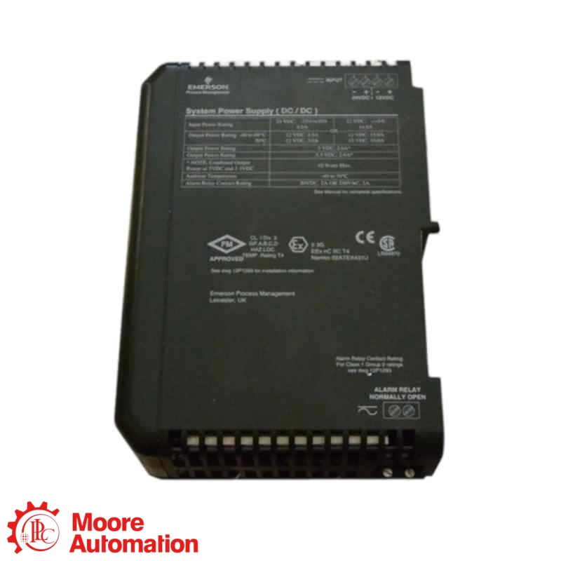 Emerson VE4005S2B4 16-Channel 4-20 mA HART Analog Output Plus Card