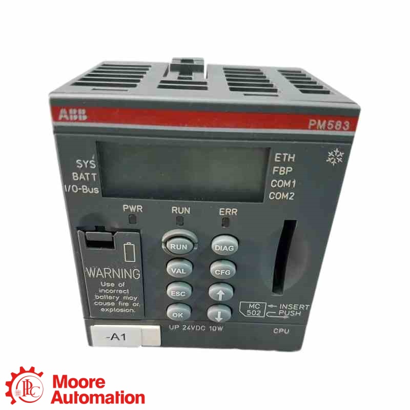 ABB PM583-ETH 1SAP140300R0271 AC500 Processor Module