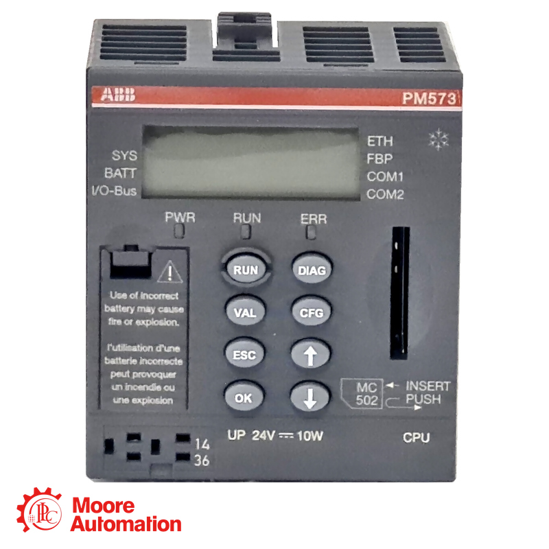 ABB PM5650-2ETH-XC 1SAP341000R0378 Processor module