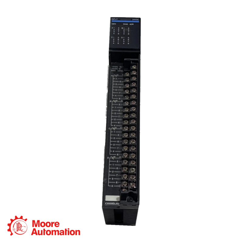 GE Fanuc IC655MDL502 Series Five 32-Point 24 V DC Input Module